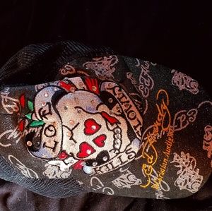 ED Hardy skull baseball hat